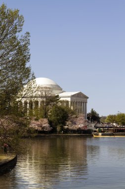 Jefferson Memorial gelgit Havzası üzerine