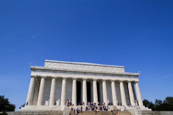 Washington 'daki Lincoln Anıtı. — Stok fotoğraf