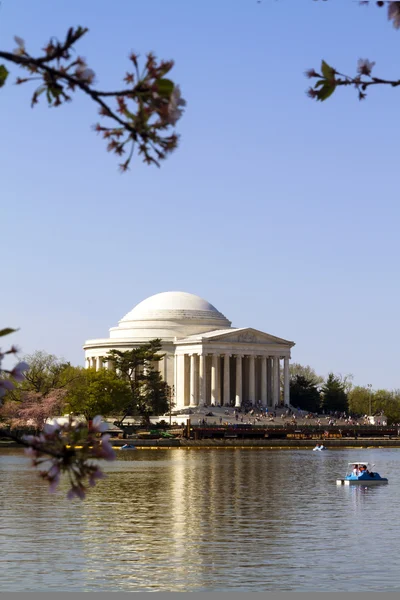 Thomas jefferson denkmal lizenzfreie Stockbilder