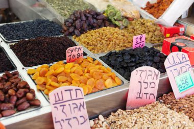 Kuru Meyve ve fındık açık piyasa içinde  