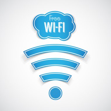 Ücretsiz Wi-Fi sembolü