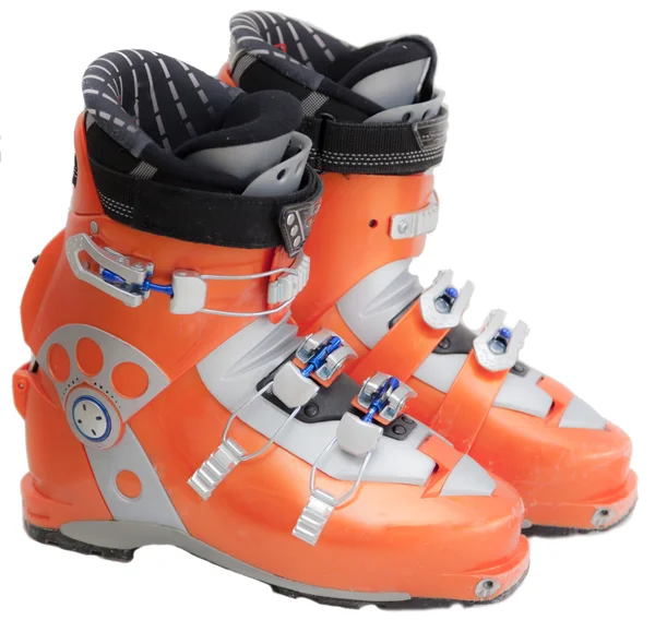 Modern professional ski boots — Stock Photo, Image