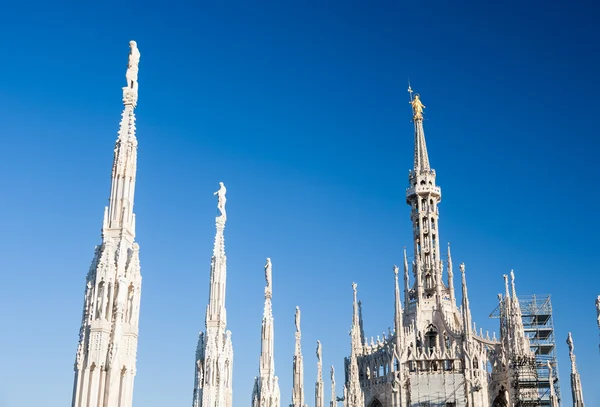 Milan Dome: el hito más importante de la ciudad de la Expo 2015 . — Foto de Stock