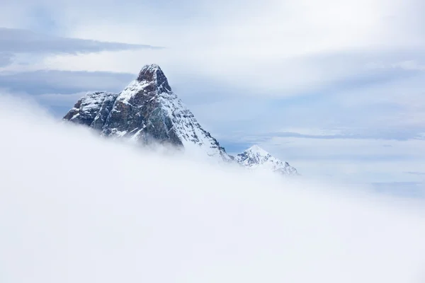 Matterhorn, południe i wschód twarz — Zdjęcie stockowe