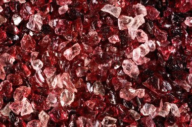 küçük renkli mineral tahıl