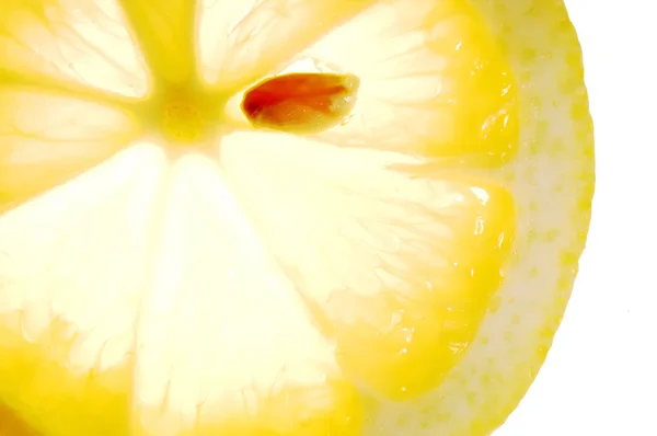 Una rodaja de limón —  Fotos de Stock