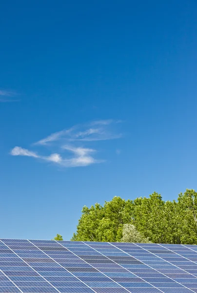 Zonnecentrale — Stockfoto