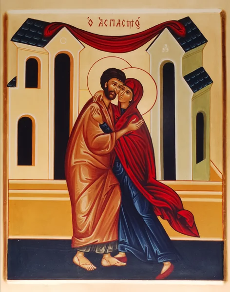 Religious orthodox painting — Stock Photo, Image