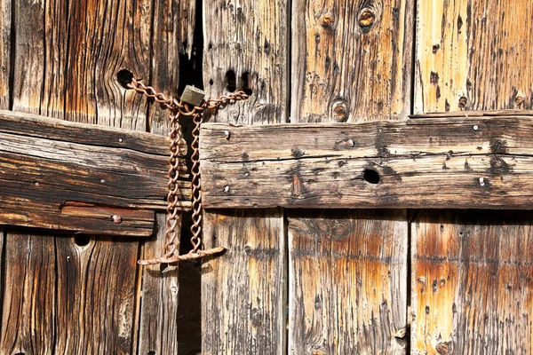 Old wooden door — Stock Photo, Image