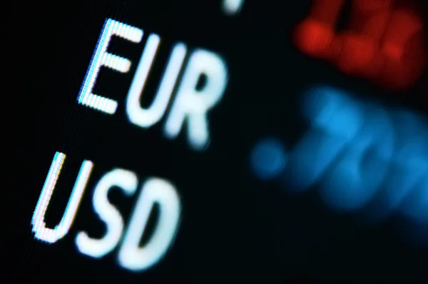 Video shows Exchange Rates — Stock Photo, Image