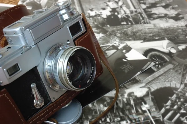 Rusty photo camera — Stock Photo, Image