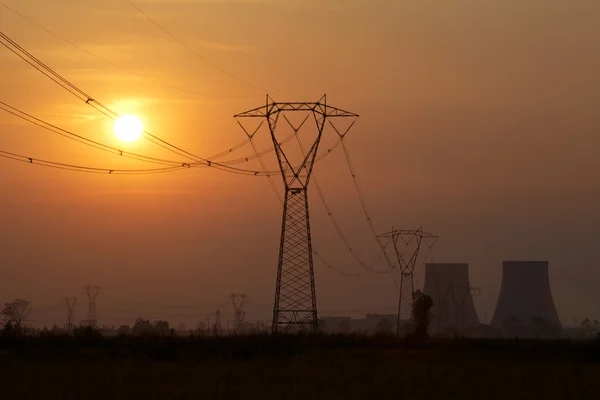 Elektrownia jądrowa — Zdjęcie stockowe