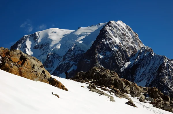 Südwand des Montblanc — Stockfoto