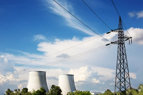 Nuclear power station — Stock Photo, Image