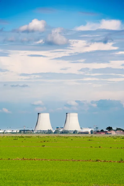 Centrale nucleare — Foto Stock