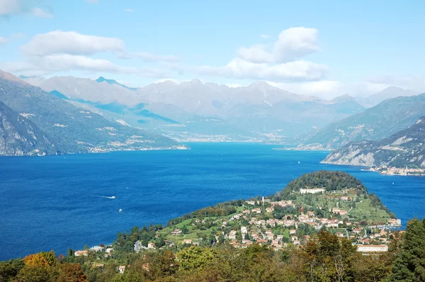 Paisagem lago italiano — Fotografia de Stock