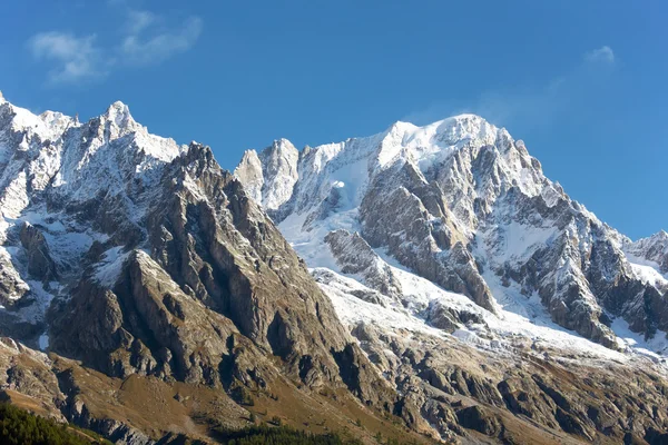 Berg-valleizicht — Stockfoto