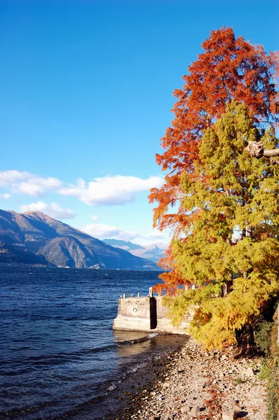 Autuman göl manzara — Stok fotoğraf