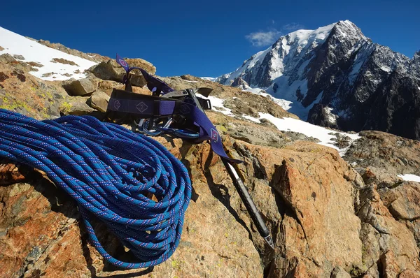 Equipo de escalada en roca —  Fotos de Stock