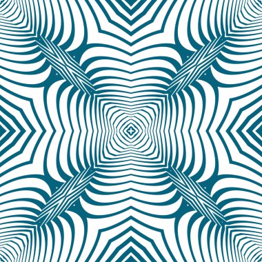 çizgili bükümlü eğri doku