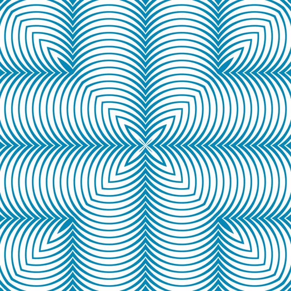 Stripy 곡선된 패턴 — 스톡 벡터