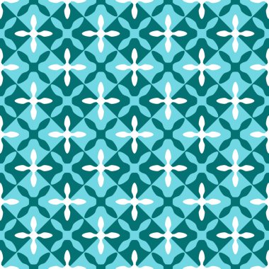 geometric crosses pattern