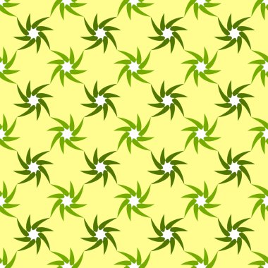 twisted flowers pattern