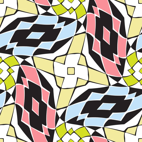 Twisted squares pattern — Stock Photo, Image