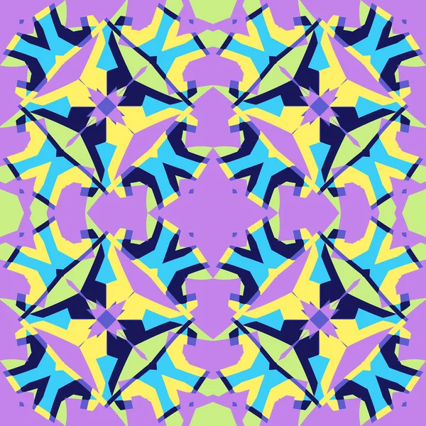 Барвистий абстрактний геометричний візерунок — стокове фото