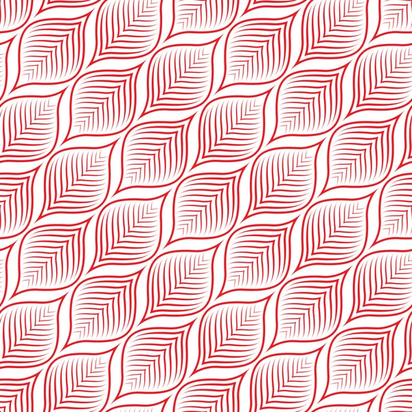 leafy red pattern