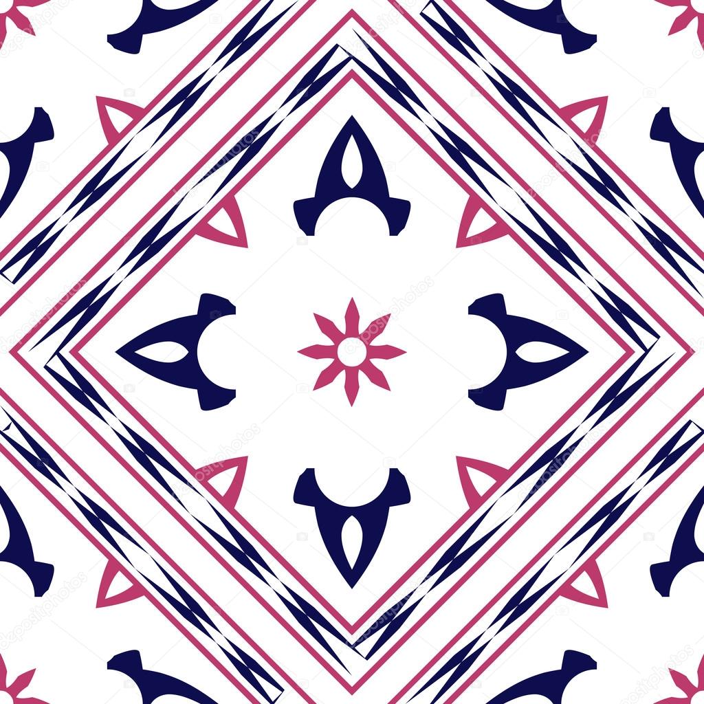 yukata geometric pattern
