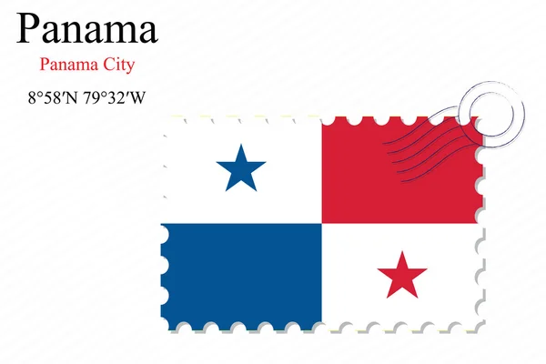 Panama stamp design — Stock Vector