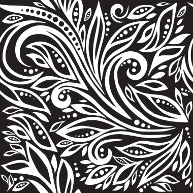 çiçek süslemeli sorunsuz arka plan