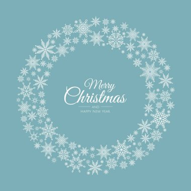 Kar taneli Mutlu Noeller Soyut Kartı. Xmas indirimi, tatil web pankartı.