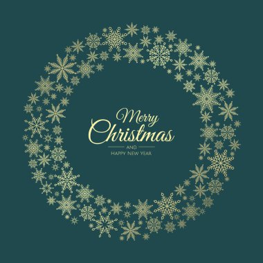 Kar taneli Mutlu Noeller Soyut Kartı. Xmas indirimi, tatil web pankartı.