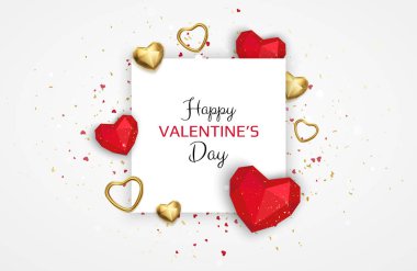 Sevgililer Günü arkaplanında kalpten satış var. Poster, afişler, el ilanları, kart için evrensel vektör arkaplanı.