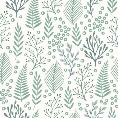 Çiçeksiz desenler. Kağıt, kapak, kumaş, iç dekorasyon için vektör tasarımı