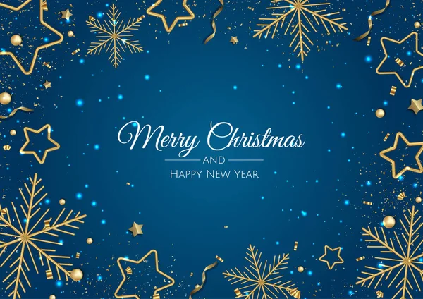 Noel ve Yeni Yıl geçmişi. Parlak Kış Tatil Kompozisyonu. Tebrik kartı, afiş, poster