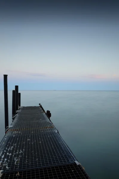 Sea sunset in Odessa — Stock Photo, Image