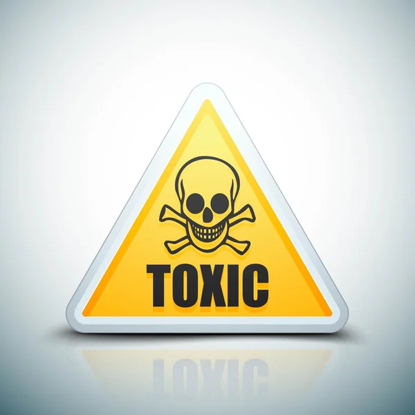 Toxic Hazard sign — Stock Photo, Image