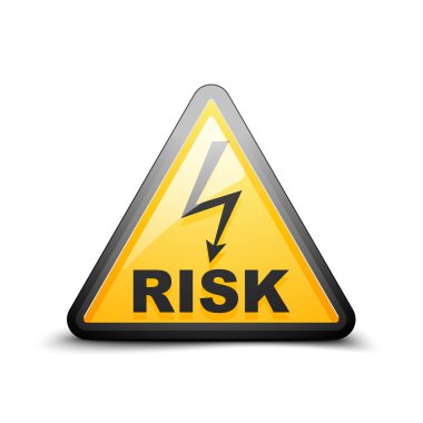 High Voltage sign clipart