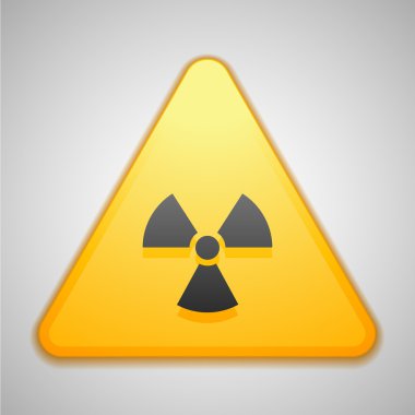 radyasyon işareti simgesi