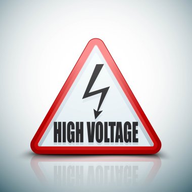 yüksek gerilim işareti