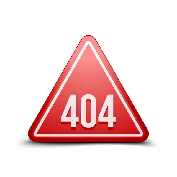 404 Icona non trovata — Vettoriale Stock