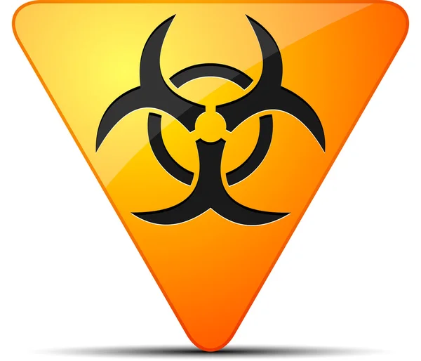Zeichen für Biohazard — Stockvektor