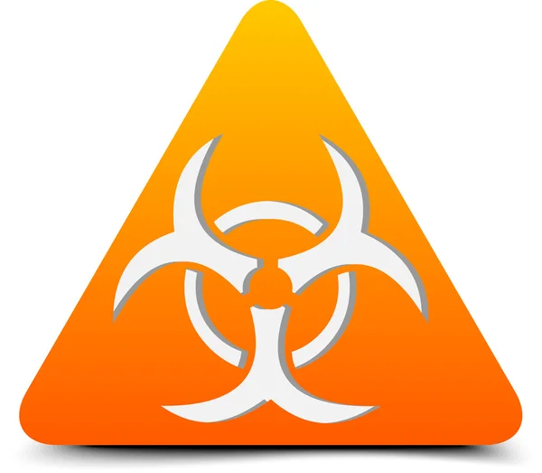 Biohazard icon sign — Stock Vector