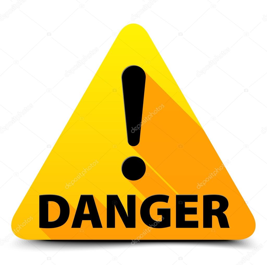 Ponto de exclamação sinal de perigo Vetor de ©Yuriy_Vlasenko 100998328, image size:1024x1016