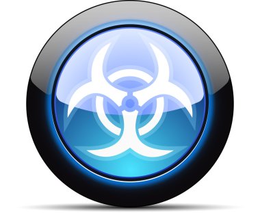 Biohazard simgesini işaret