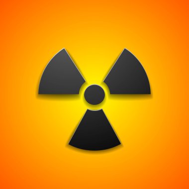 radyasyon işareti simgesi