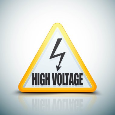 yüksek gerilim işareti